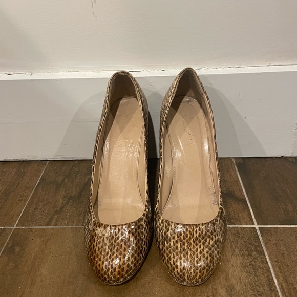 J.Crew Collection Etta Pumps in Snakeskin - Picture 6 of 8